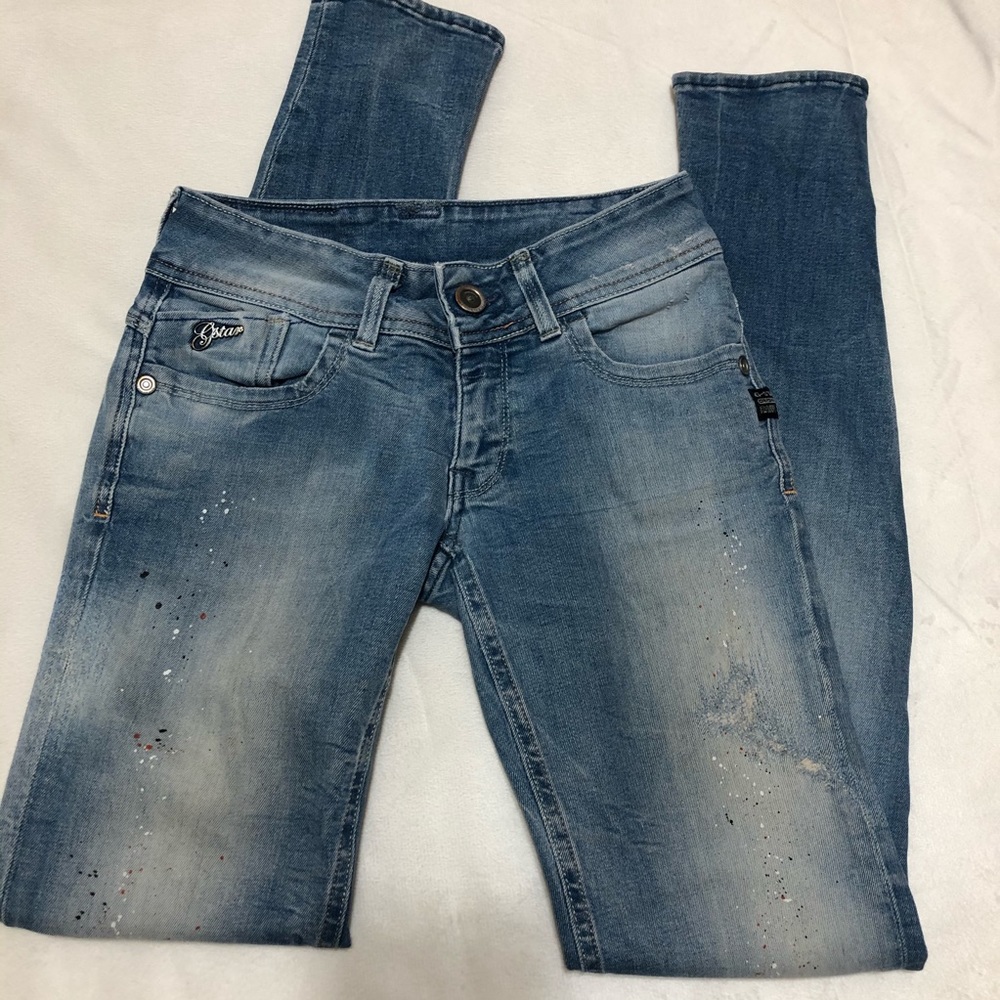 G Star Lynn Skinny Jeans